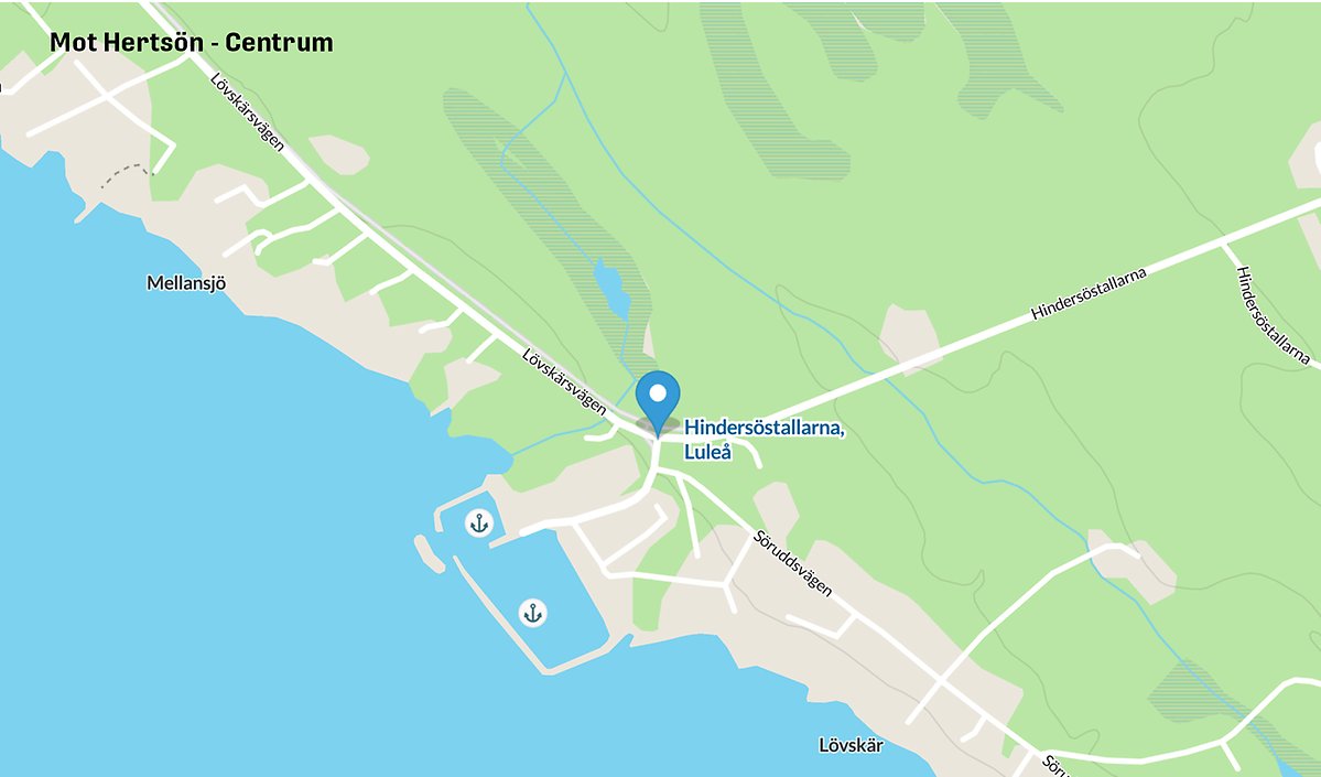 Karta som visar var den nya parkeringen ska angöras. 